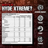 HYDE XTREME Hard-Hitting Energy Pre-Workout Fruit Punch 30 Serving