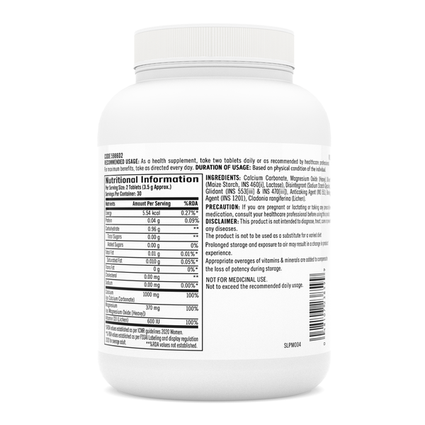 GNC Calcium Plus 1000 mg with Magnesium and Vitamin D3 Supports Joints ...